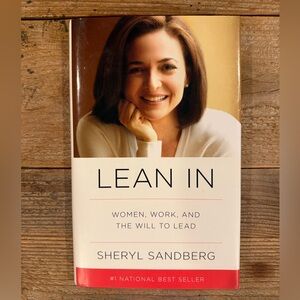 Lean In by Sheryl Sandberg Hardcover Book